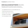 Balkonkrfatwerk 800 Watt mit/ohne Speicher – Bild 2