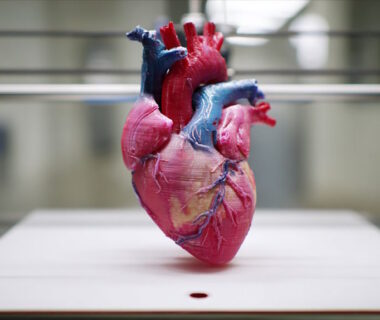 Kuenstliches Herz 3D-Drucker