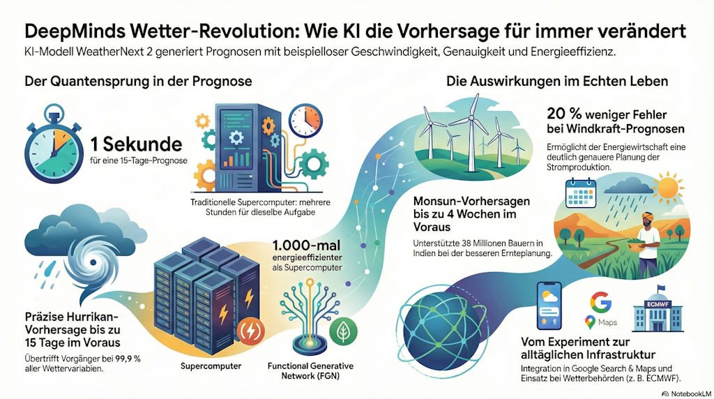 DeepMind WeatherNext 2 Infografik