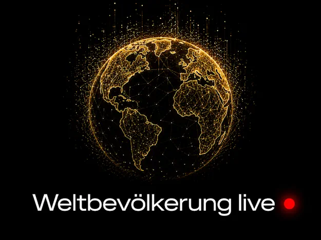 Weltbevölkerung live
